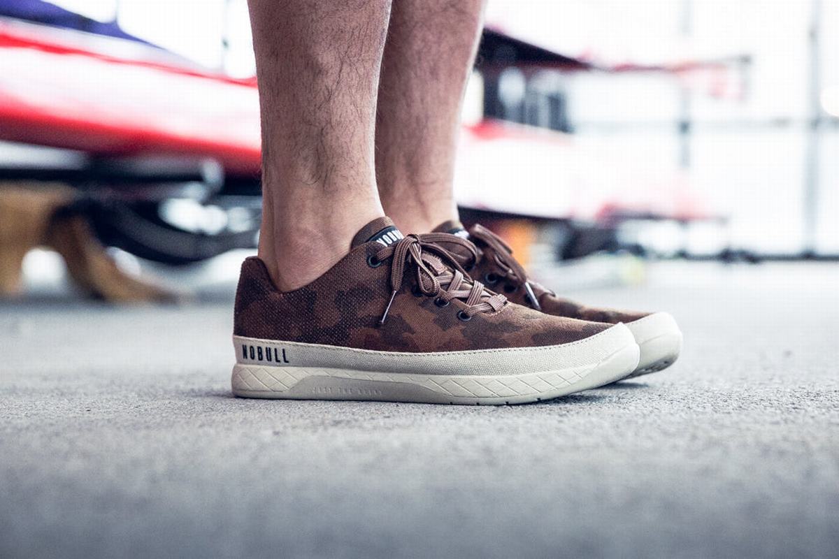 Nobull Canvas Men's Trainers Camo | Australia (VW6854)